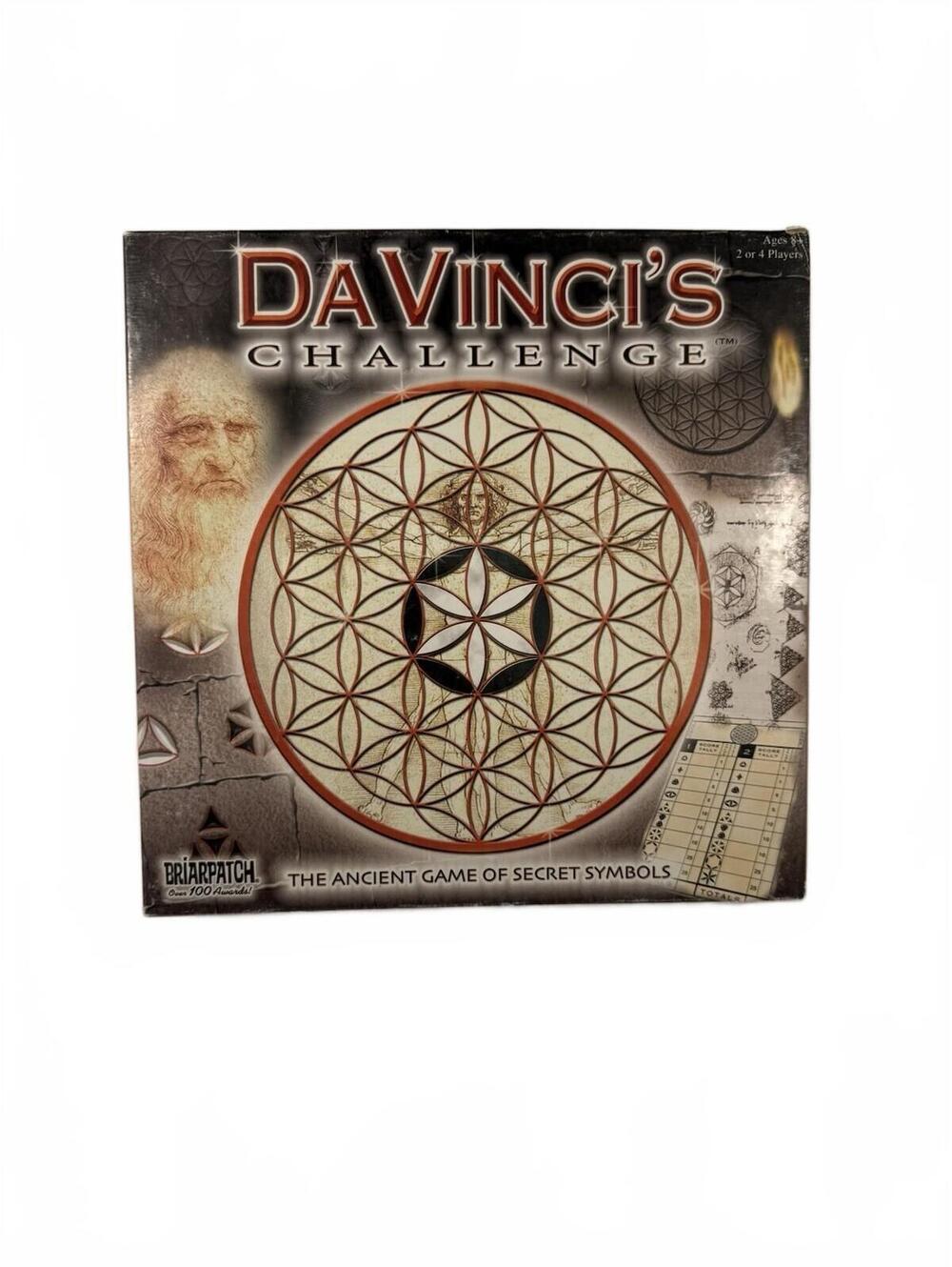 DaVinci's Challenge Board Game Ancient Game Of Secret Symbols Complete
